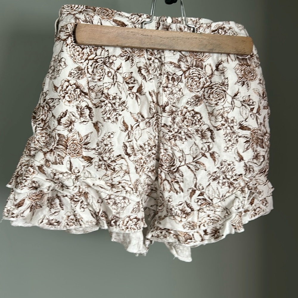 Floral short size small